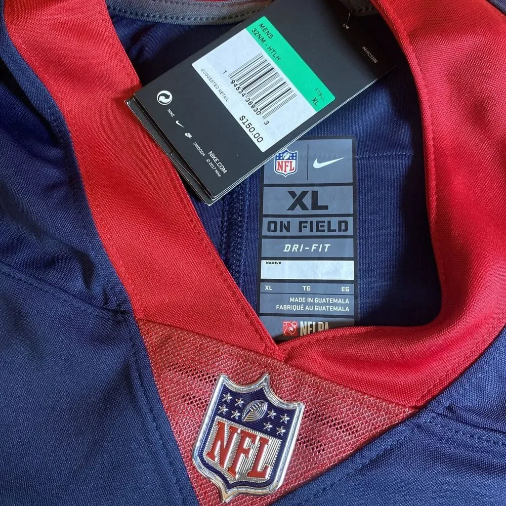 Nike On Field XL Deshaun Watson #4 Houston Texans‎ Jersey NFL Football NWT$150